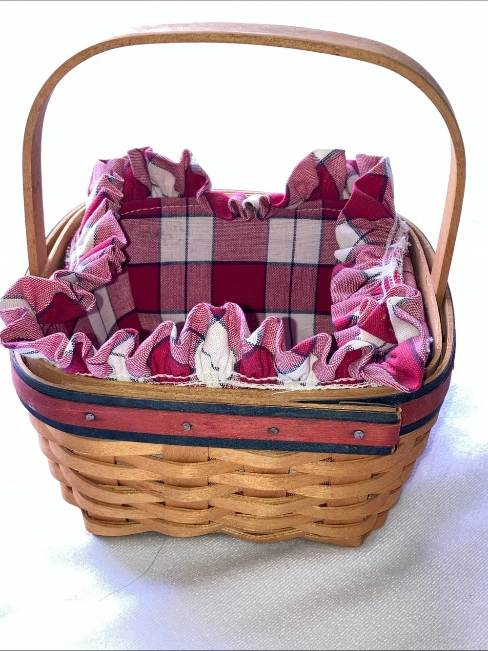 Longaberger Strawberry Basket 2001